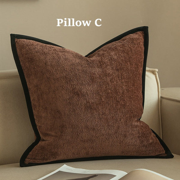 Decorative Pillow Arrangement Ideas for Couch, Large Decorative Throw Pillows, Decorative Pillows for Living Room, Modern Decorative Pillow Covers-LargePaintingArt.com