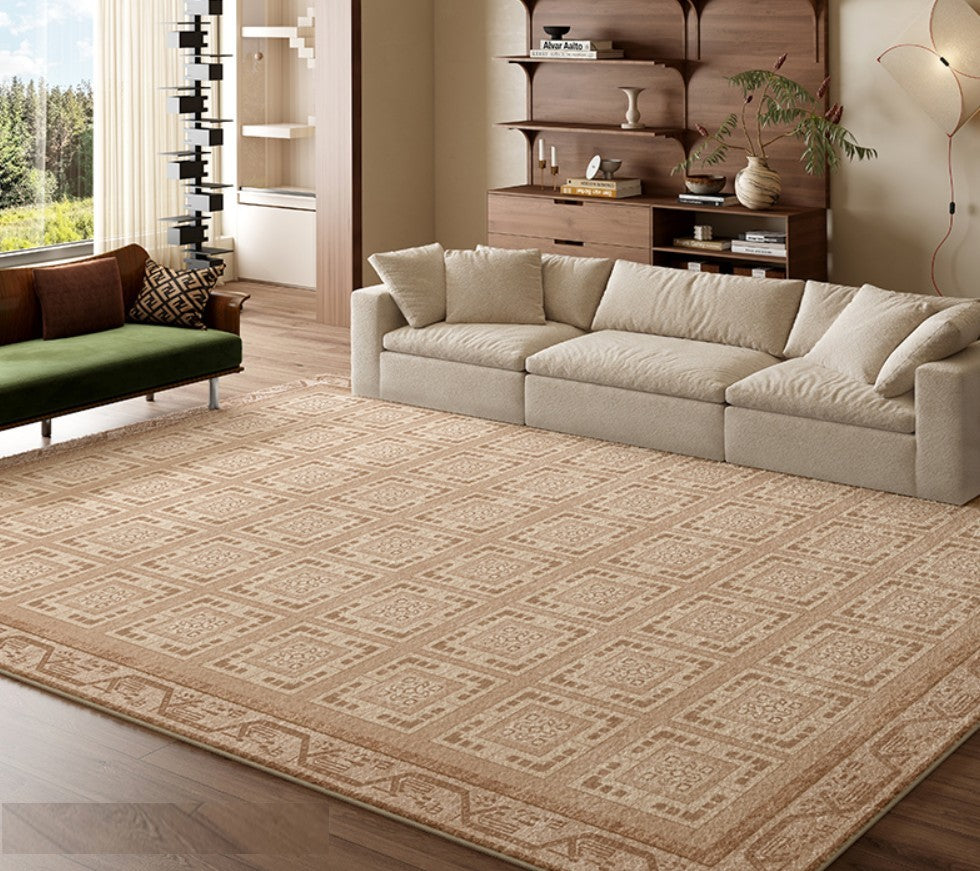 Geometric Modern Rug Ideas for Living Room, Modern Rugs for Living Room, Mid Century Contemporary Area Rugs for Dining Room