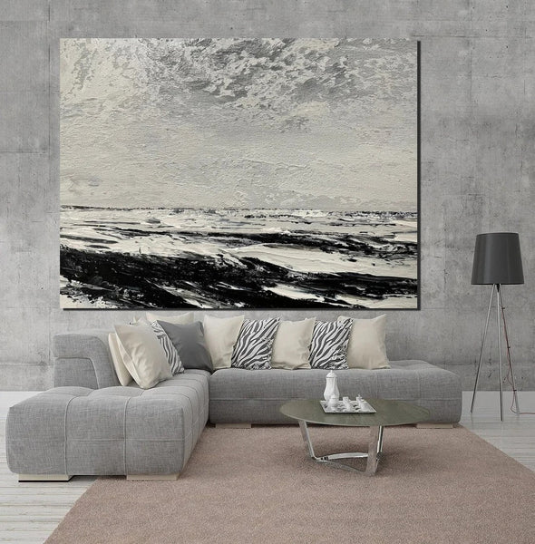Large Paintings for Living Room, Extra Large Paintings, Acrylic Abstract Art, Modern Abstract Acrylic Painting, Living Room Wall Painting-LargePaintingArt.com