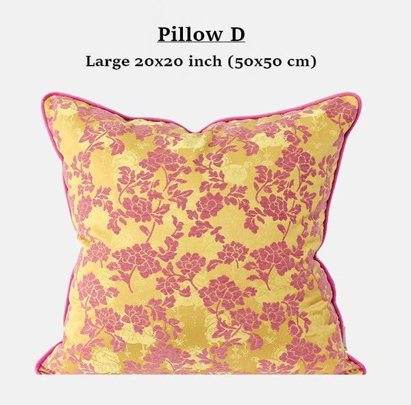Modern Decorative Cushion Covers, Decorative Pillow Arrangement Ideas, Decorative Throw Pillows for Bed, Living Room Decorative Pillows, Large Decorative Pillows for Interior Design-LargePaintingArt.com
