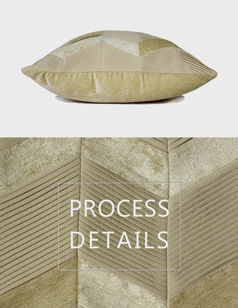 Decorative Pillows for Living Room, Yellow Decorative Modern Pillows for Couch, Modern Sofa Pillows Covers, Modern Sofa Cushion-LargePaintingArt.com