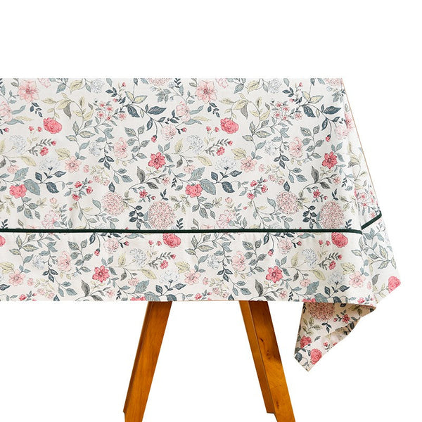 Country Farmhouse Tablecloth, Rustic Table Covers for Kitchen, Large Rectangle Tablecloth for Dining Room Table, Square Tablecloth for Round Table-LargePaintingArt.com