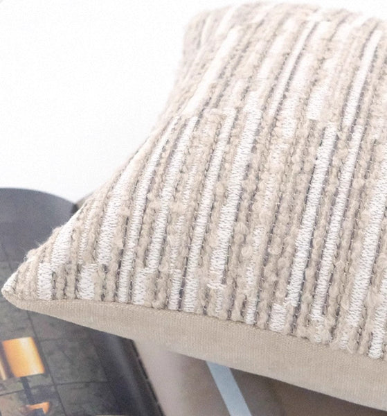 Luxury Modern Sofa Pillows, Large Square Pillows, Decorative Throw Pillows for Couch, Decorative Pillows for Living Room, Modern Throw Pillows-LargePaintingArt.com