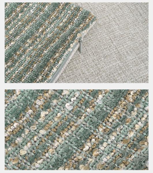 Decorative Throw Pillows for Bedroom, Modern Sofa Pillows for Interior Design, Contemporary Modern Sofa Pillows, Luxury Square Pillows, Modern Throw Pillows for Couch-LargePaintingArt.com