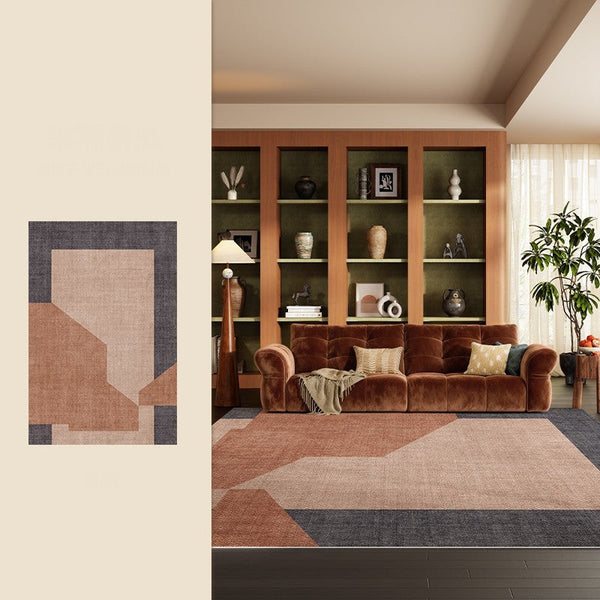 Mid Century Contemporary Modern Rugs, Abstract Modern Rugs for Living Room, Contemporary Geometric Carpets, Oversized Modern Rugs under Dining Room Table