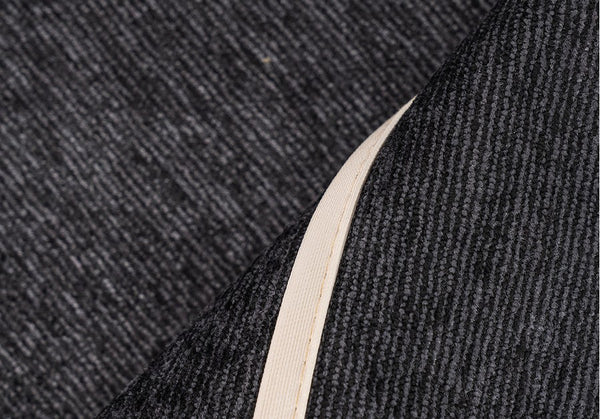 Contemporary Throw Pillow for Living Room, Modern Square Pillows, Abstract Black Throw Pillows for Couch, Simple Modern Sofa Throw Pillows-LargePaintingArt.com