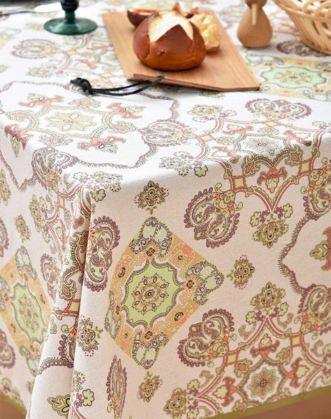 Large Rectangle Tablecloth for Dining Room Table, Rectangular Table Covers for Kitchen, Square Tablecloth for Coffee Table, Farmhouse Table Cloth, Wedding Tablecloth-LargePaintingArt.com