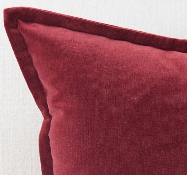 Decorative Pillows for Couch, Modern Sofa Pillows, Simple Modern Pillows, Red Modern Throw Pillows, Contemporary Throw Pillows-LargePaintingArt.com