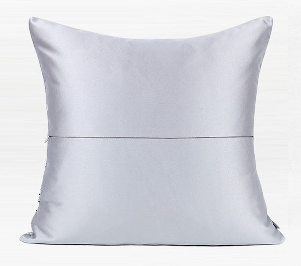 Modern Sofa Pillow, Simple Black and White Modern Throw Pillows, Throw Pillow for Couch, Decorative Throw Pillows, Throw Pillow for Living Room-LargePaintingArt.com