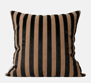Large Modern Decorative Pillows for Sofa, Contemporary Cushions for Interior Design, Brown Modern Throw Pillows for Couch