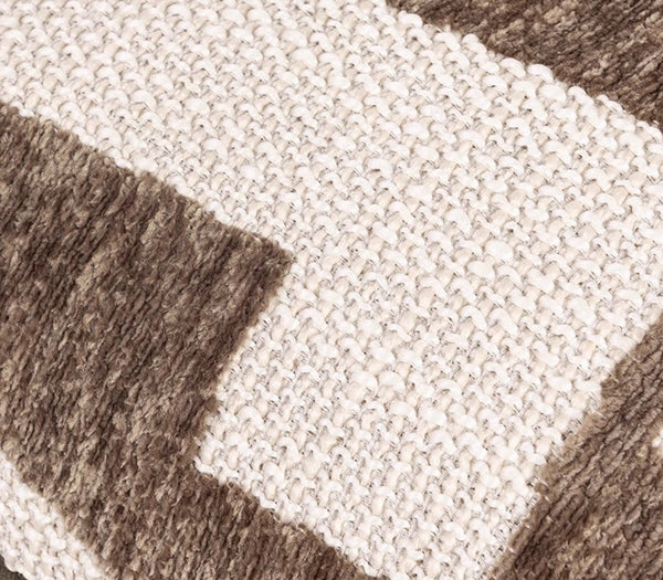 Modern Square Pillows, Contemporary Throw Pillow for Living Room, Large Abstract Throw Pillows for Couch, Modern Sofa Throw Pillows-LargePaintingArt.com