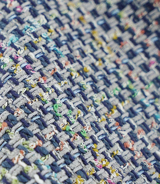 Modern Sofa Pillows, Large Abstract Blue Decorative Throw Pillows, Contemporary Square Modern Throw Pillows for Couch, Simple Throw Pillow for Interior Design-LargePaintingArt.com