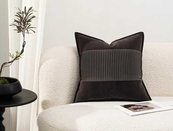 Modern Pillows for Couch, Large Modern Sofa Pillow Cases, Abstract Decorative Throw Pillows for Living Room, Decorative Pillow Covers-LargePaintingArt.com