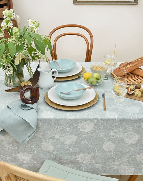 Large Rectangle Tablecloth for Dining Room Table, Country Farmhouse Tablecloth, Square Tablecloth for Round Table, Rustic Table Covers for Kitchen-LargePaintingArt.com