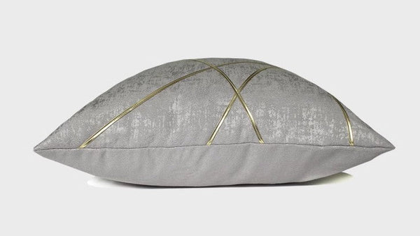 Decorative Modern Pillows for Couch, Modern Pillows for Living Room, Grey Modern Sofa Pillows Covers, Modern Sofa Cushion-LargePaintingArt.com