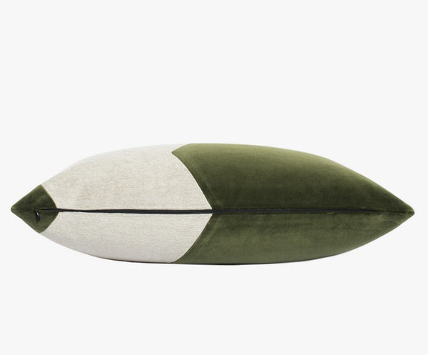 Modern Sofa Throw Pillows, Blackish Green Abstract Contemporary Throw Pillow for Living Room, Large Decorative Throw Pillows for Couch-LargePaintingArt.com