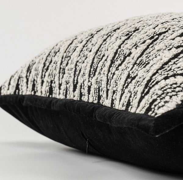 Large Abstract Throw Pillows for Couch, Modern Sofa Throw Pillows, Contemporary Throw Pillow for Living Room, Modern Square Pillows-LargePaintingArt.com