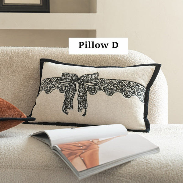Modern Decorative Pillows for Living Room, Decorative Pillow Covers, Decorative Pillow Arrangement Ideas for Couch, Large Decorative Throw Pillows-LargePaintingArt.com