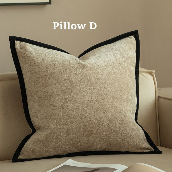 Decorative Pillow Arrangement Ideas for Couch, Large Decorative Throw Pillows, Decorative Pillows for Living Room, Modern Decorative Pillow Covers-LargePaintingArt.com