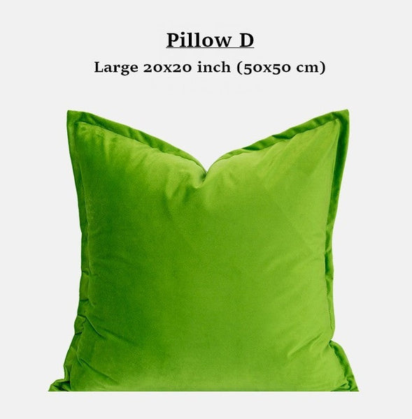 Large Decorative Pillows for Interior Design, Modern Decorative Cushion Covers, Unique Decorative Pillow Arrangement Ideas for Couch, Decorative Pillows for Living Room-LargePaintingArt.com
