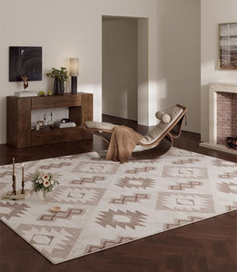 Large Modern Rugs for Living Room, Dining Room Geometric Modern Rugs, Bedroom Modern Rugs, Contemporary Modern Rugs under Coffee Table-LargePaintingArt.com