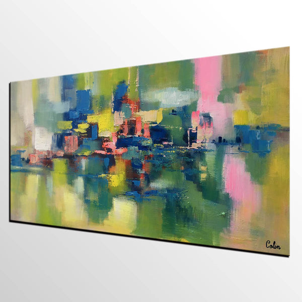 Large Canvas Art, Abstract Painting for Sale, Bedroom Canvas Art, Custom Acrylic Art Painting-LargePaintingArt.com