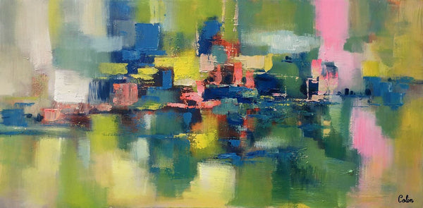 Large Canvas Art, Abstract Painting for Sale, Bedroom Canvas Art, Custom Acrylic Art Painting-LargePaintingArt.com