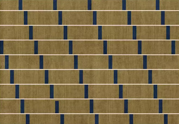 Large Modern Rugs for Living Room, Mid Century Modern Rugs for Bedroom, Abstract Geometric Modern Rugs, Green Modern Rugs for Dining Room-LargePaintingArt.com