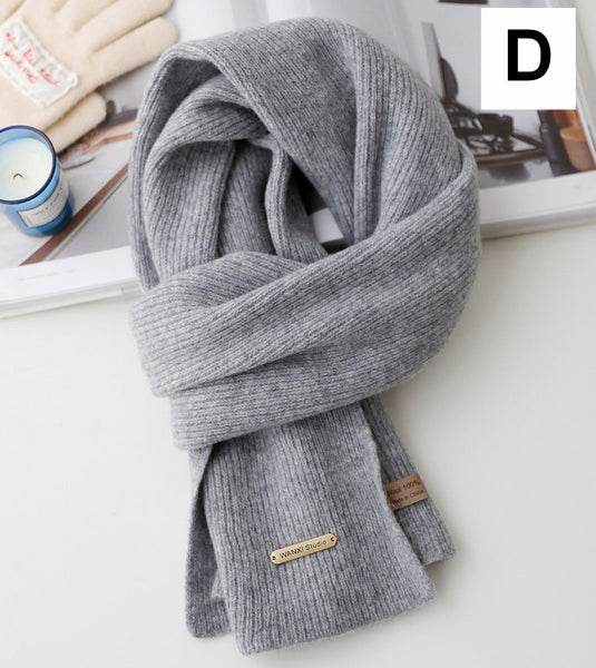 Casual Scarf for Women, Birthday Gift for Girl, Soft Wool Scarf for Women, Modern Wool Scarf for Women, Cold Weather Scarves, Winter Wool Scarf