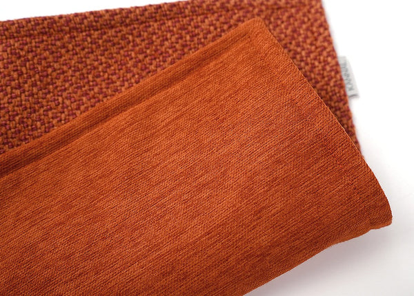 Orange Square Modern Throw Pillows for Couch, Large Contemporary Modern Sofa Pillows, Simple Decorative Throw Pillows, Large Throw Pillow for Interior Design-LargePaintingArt.com