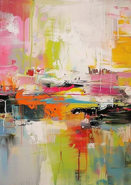 Simple Painting Ideas, Hand Painted Wall Painting, Extra Large Paintings for Living Room, Modern Abstract Art for Bedroom, Abstract Acrylic Wall Painting-LargePaintingArt.com