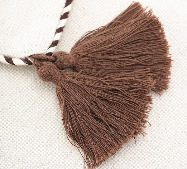 Modern Sofa Pillows, Modern Square Pillows, Simple White Decorative Pillows for Couch,Contemporary Throw Pillows for Living Room-LargePaintingArt.com