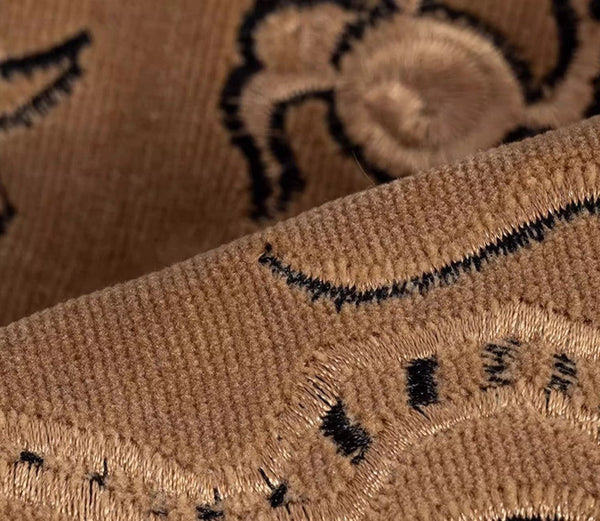 Contemporary Modern Sofa Pillows, Embroidery Tiger Pattern Pillows for Couch, Decorative Throw Pillows for Bedroom, Large Modern Sofa Pillow for Living Room-LargePaintingArt.com