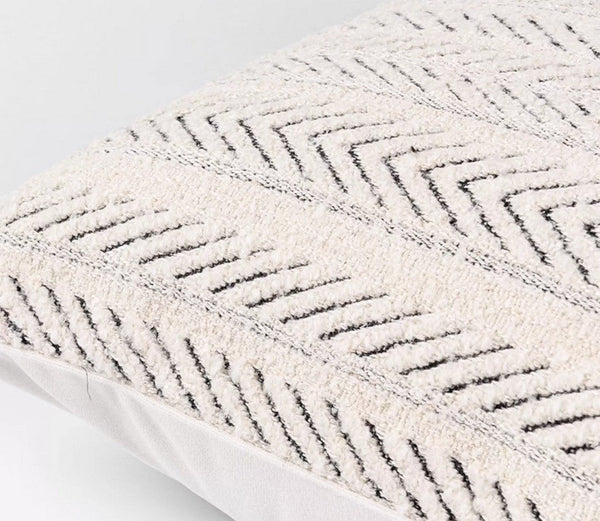 Extra Large Decorative Pillows for Couch, Modern Sofa Pillows, Contemporary Throw Pillows for Living Room, Modern Square Pillows-LargePaintingArt.com