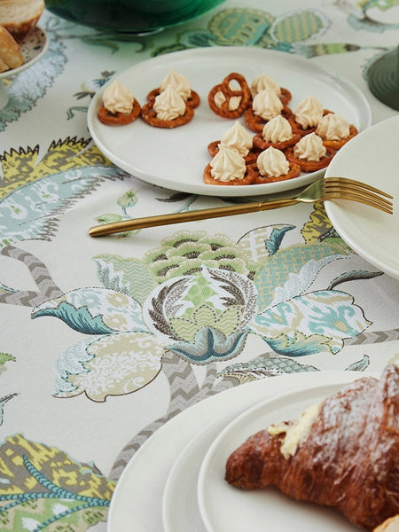 Rustic Table Covers for Kitchen, Large Rectangle Tablecloth for Dining Room Table, Country Farmhouse Tablecloth, Square Tablecloth for Round Table-LargePaintingArt.com