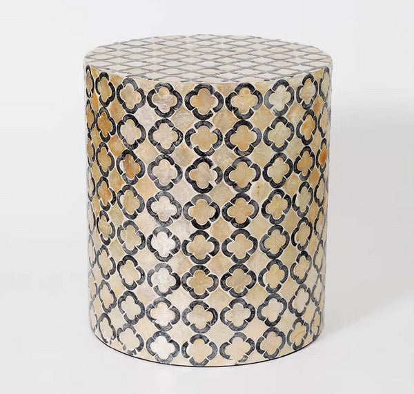 Modern Side Table, Small End Table, Portable Casual Side Table, Shell Small Sofa Side Table, Contemporary Bedside Table, Bedside Small Side Table, Creative Coffee Table, Contemporary Side Table-LargePaintingArt.com
