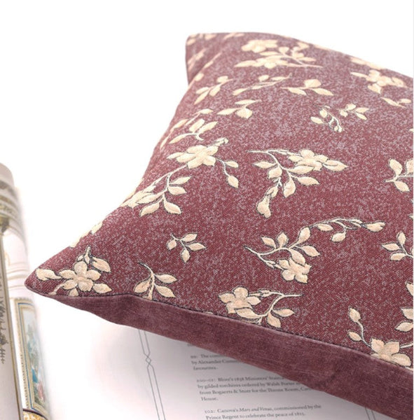 Embroidery Decorative Sofa Pillows, Large Throw Pillow for Interior Design, Luxury Decorative Throw Pillows for Couch, Large Square Modern Sofa Pillows for Living Room-LargePaintingArt.com