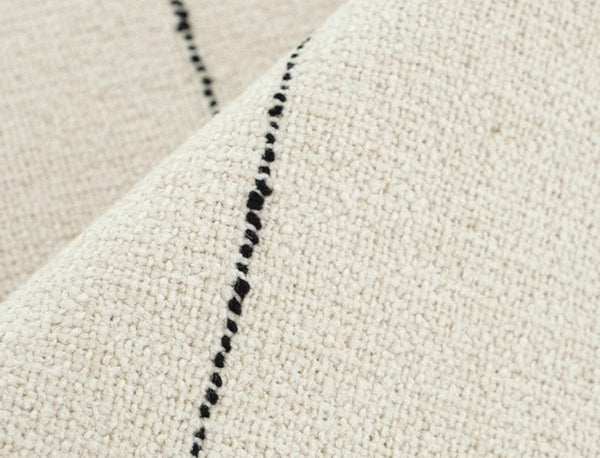 Large Modern Sofa Cushion, Beige Decorative Pillow Covers, Simple Decorative Throw Pillows for Living Room, Contemporary Modern Pillows for Couch-LargePaintingArt.com