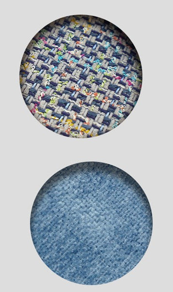 Modern Sofa Pillows, Large Abstract Blue Decorative Throw Pillows, Contemporary Square Modern Throw Pillows for Couch, Simple Throw Pillow for Interior Design-LargePaintingArt.com