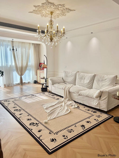 Large Modern Rugs for Living Room, Contemporary Geometric Modern Rugs, Modern Rugs for Dining Room, Abstract Modern Rugs for Bedroom-LargePaintingArt.com