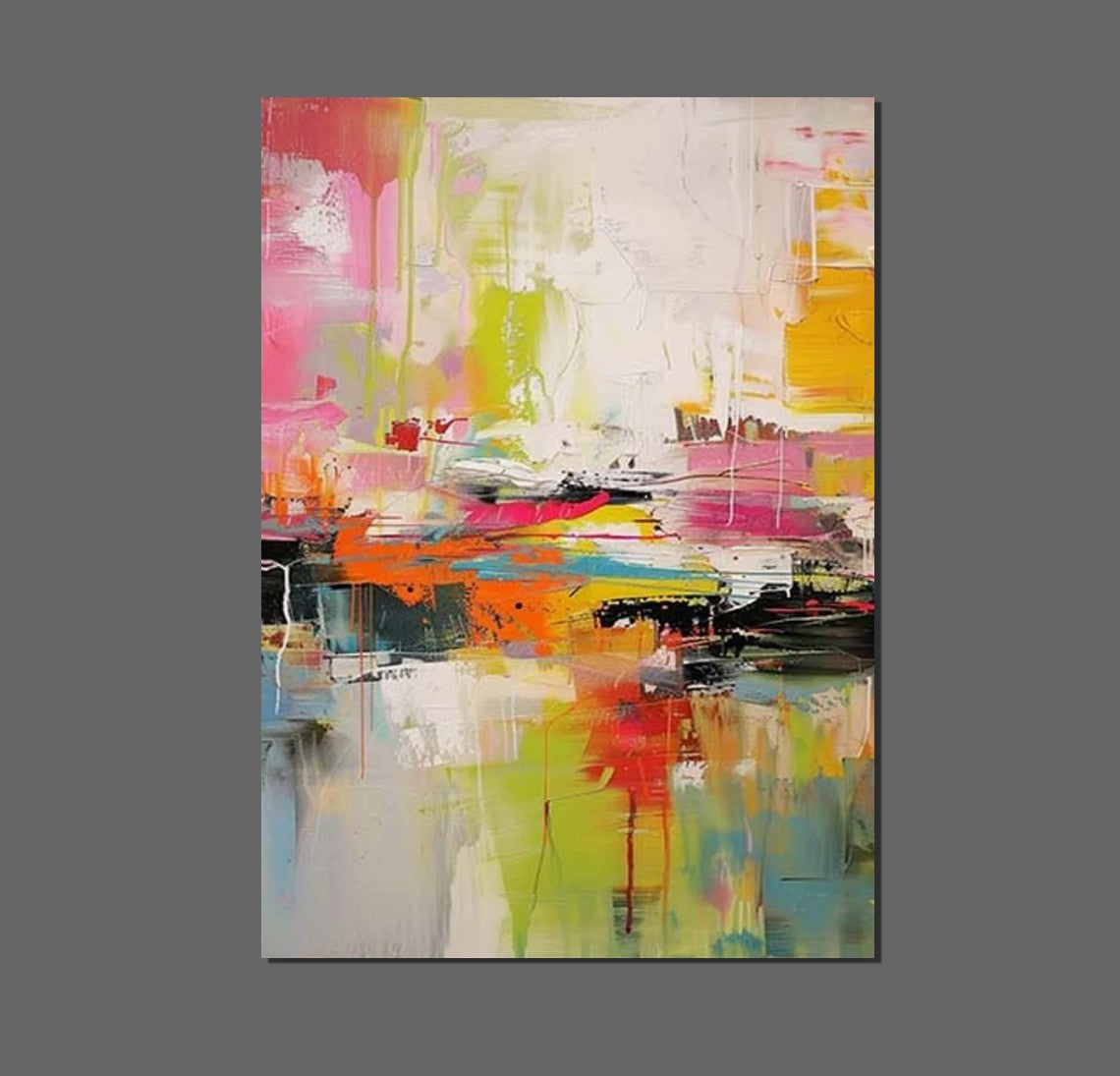 Simple Painting Ideas, Hand Painted Wall Painting, Extra Large Paintings for Living Room, Modern Abstract Art for Bedroom, Abstract Acrylic Wall Painting-LargePaintingArt.com
