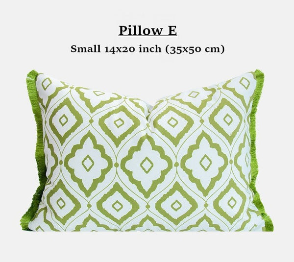 Modern Decorative Cushion Covers, Unique Decorative Pillow Arrangement Ideas for Couch, Decorative Pillows for Living Room, Large Decorative Pillows for Interior Design-LargePaintingArt.com