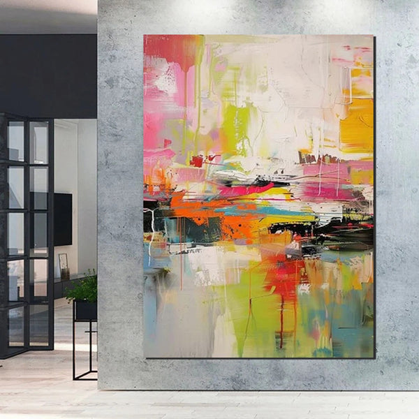 Simple Painting Ideas, Hand Painted Wall Painting, Extra Large Paintings for Living Room, Modern Abstract Art for Bedroom, Abstract Acrylic Wall Painting-LargePaintingArt.com