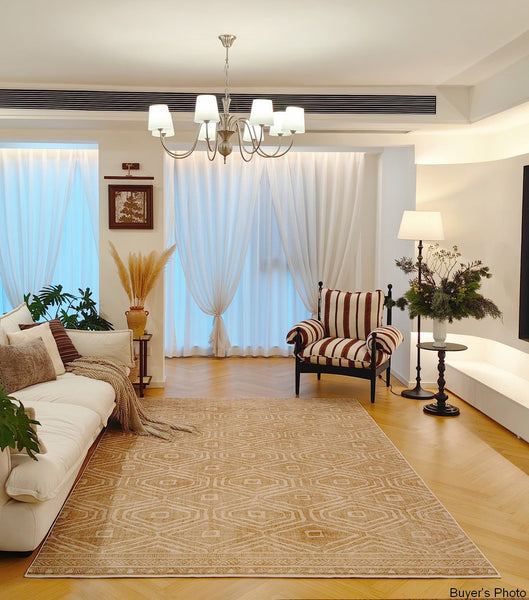 Bedroom Floor Rugs, Geometric Contemporary Rugs for Dining Room, Extra Large Modern Rugs for Living Room, Oversized Modern Rug for Living Room-LargePaintingArt.com