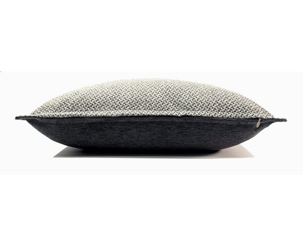 Simple Decorative Throw Pillows, Large Throw Pillow for Interior Design, Large Gray Square Modern Throw Pillows for Couch, Contemporary Modern Sofa Pillows-LargePaintingArt.com