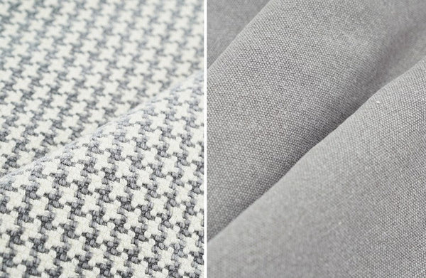 Gray Chequer Modern Sofa Pillows, Large Decorative Throw Pillows, Contemporary Square Modern Throw Pillows for Couch, Abstract Throw Pillow for Interior Design-LargePaintingArt.com