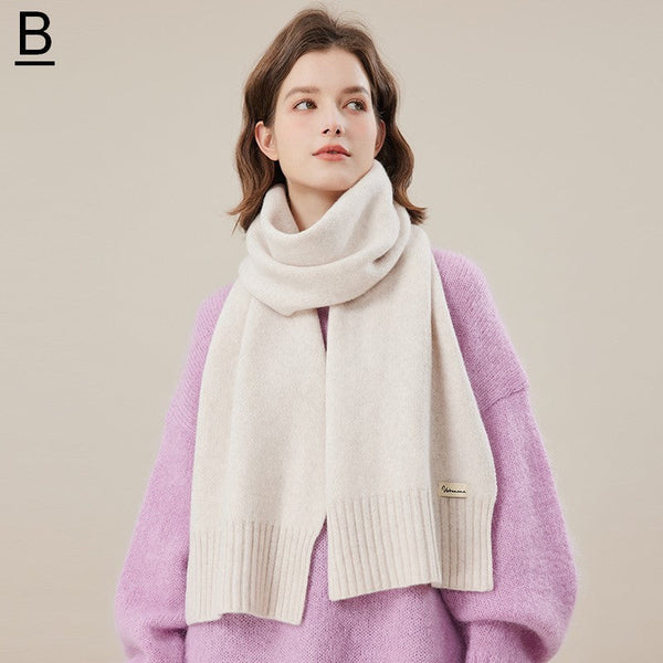 Wool Scarf for Women, Casual Scarf for Women, Fashion Designer Scarf, Cold Weather Scarf, Modern Winter Scarf, Soft Cashmere Scarf for Women