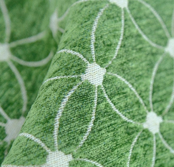 Large Green Pillows for Interior Design, Contemporary Modern Sofa Pillows, Luxury Square Modern Throw Pillows for Couch, Decorative Throw Pillows for Bedroom-LargePaintingArt.com