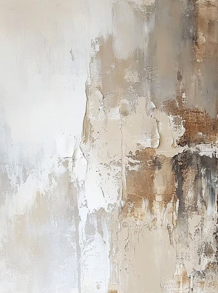 Extra Large Acrylic Painting, Modern Contemporary Abstract Artwork, Palette Knife Paintings, Simple Modern Art, Living Room Wall Art Painting-LargePaintingArt.com