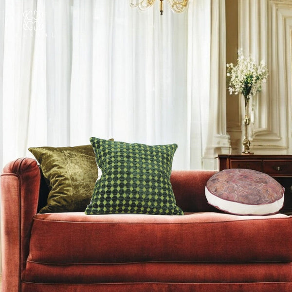 Modern Pillows for Living Room, Luxury Green Decorative Modern Pillows for Couch, Modern Sofa Pillows Covers, Modern Sofa Cushion-LargePaintingArt.com